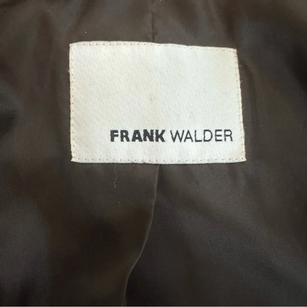 Frank Walder chocolate lamb leather jacket - Picture 7 of 9